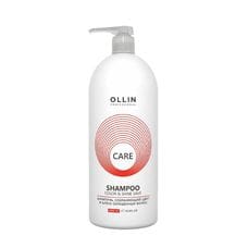 Шампунь, сохраняющий цвет и блеск окрашенных волос - Ollin Professional Care Color and Shine Save Shampoo 1000 мл