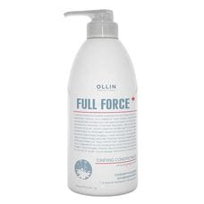 Тонизирующий кондиционер с экстрактом пурпурного женьшеня - Ollin Professional Full Force Hair Growth Tonic Conditioner 750 мл