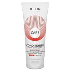 Кондиционер, сохраняющий цвет и блеск окрашенных волос - Ollin Professional Care Color and Shine Save Conditioner 200 мл